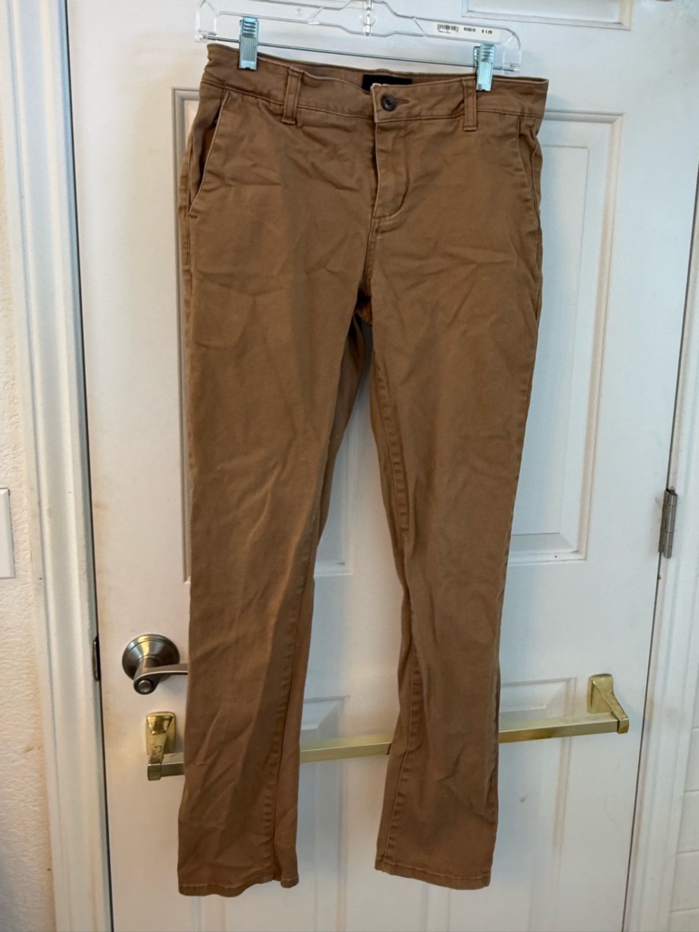 RSQ Dark Khaki Slim Straight Pants